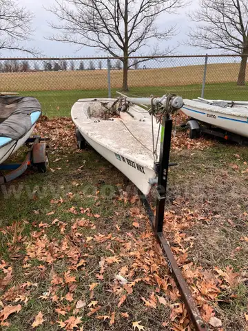 1980 Laser II Standard Sailboat