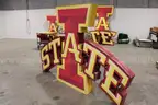 Iowa State University Lighted Exterior Sign (Lot A)