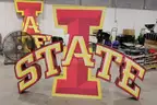 Iowa State University Lighted Exterior Sign (Lot A)