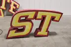 Large Iowa State University Lighted Exterior Sign (Lot C)