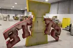 Large Iowa State University Lighted Exterior Sign (Lot C)
