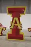 Large Iowa State University Lighted Exterior Sign (Lot C)