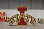 Large Iowa State University Lighted Exterior Sign (Lot C)