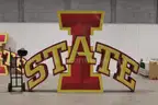 Large Iowa State University Lighted Exterior Sign (Lot C)