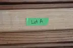 (189)Oak Boards 3/4 x 4 x 81-3/4 (Lot A)