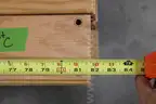 (164)Oak Boards &#xBE; x 4 x 81&#xBE; (Lot C)