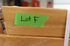 (36)Oak Bunk Bed Ladders (Lot F)