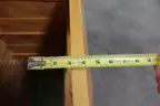(36)Oak Bunk Bed Ladders (Lot F)