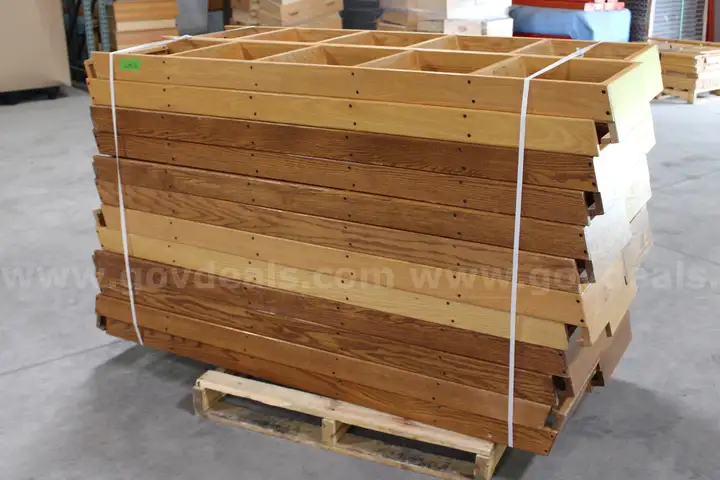 (24)Oak Bunk Bed Ladders (Lot G)