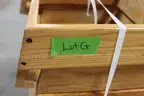 (24)Oak Bunk Bed Ladders (Lot G)