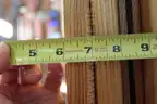 (121)1in Thick Oak Boards for Lumber (Lot J)
