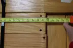 (121)1in Thick Oak Boards for Lumber (Lot J)