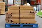 (167)Oak Bed Leg Braces for Lumber (Lot L)