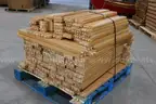(167)Oak Bed Leg Braces for Lumber (Lot L)