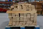 (167)Oak Bed Leg Braces for Lumber (Lot L)