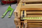 (24)Oak Bunk Bed Frame Legs for Lumber (Lot M)