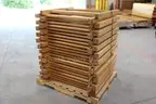 (24)Oak Bunk Bed Frame Legs for Lumber (Lot M)