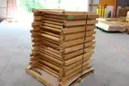 (24)Oak Bunk Bed Frame Legs for Lumber (Lot N)