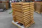 (24)Oak Bunk Bed Frame Legs for Lumber (Lot N)