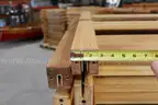 (24)Oak Bunk Bed Frame Legs for Lumber (Lot N)
