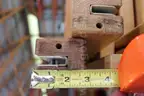 (24)Oak Bunk Bed Frame Legs for Lumber (Lot O)