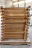 (24)Oak Bunk Bed Frame Legs for Lumber (Lot O)