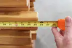 (24)Oak Bunk Bed Frame Legs for Lumber (Lot O)