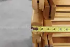 (24)Oak Bunk Bed Frame Legs for Lumber (Lot O)