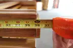 (24)Oak Bunk Bed Frame Legs for Lumber (Lot O)