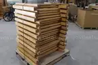 (24)Oak Bunk Bed Frame Legs for Lumber (Lot O)