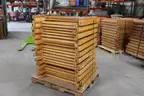 (24)Oak Bunk Bed Frame Legs for Lumber (Lot O)