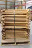 (22)Oak Bunk Bed Frame Legs for Lumber (Lot P)