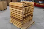 (22)Oak Bunk Bed Frame Legs for Lumber (Lot P)