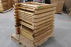 (22)Oak Bunk Bed Frame Legs for Lumber (Lot P)