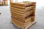 (22)Oak Bunk Bed Frame Legs for Lumber (Lot P)
