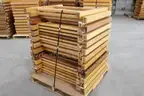 (22)Oak Bunk Bed Frame Legs for Lumber (Lot P)
