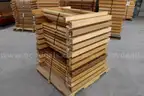 (22)Oak Bunk Bed Frame Legs for Lumber (Lot P)