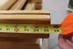 (22)Oak Bunk Bed Frame Legs for Lumber (Lot P)
