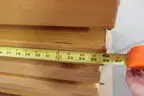 (22)Oak Bunk Bed Frame Legs for Lumber (Lot P)