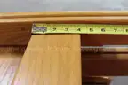 (21)Oak Bunk Bed Frame Legs for Lumber (Lot Q)