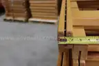 (21)Oak Bunk Bed Frame Legs for Lumber (Lot Q)