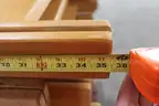 (21)Oak Bunk Bed Frame Legs for Lumber (Lot Q)