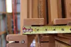 (21)Oak Bunk Bed Frame Legs for Lumber (Lot Q)