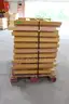(21)Oak Bunk Bed Frame Legs for Lumber (Lot Q)