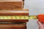 (24)Oak Bunk Bed Frame Legs for Lumber (Lot T)