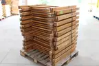 (24)Oak Bunk Bed Frame Legs for Lumber (Lot T)