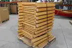 (24)Oak Bunk Bed Frame Legs for Lumber (Lot U)