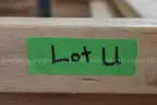 (24)Oak Bunk Bed Frame Legs for Lumber (Lot U)
