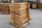 (24)Oak Bunk Bed Frame Legs for Lumber (Lot U)