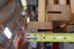 (24)Oak Bunk Bed Frame Legs for Lumber (Lot U)